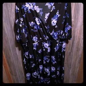 Torrid floral midi dress